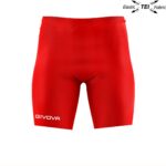 Herenshort Givova Bermuda Huid Zwart - XS