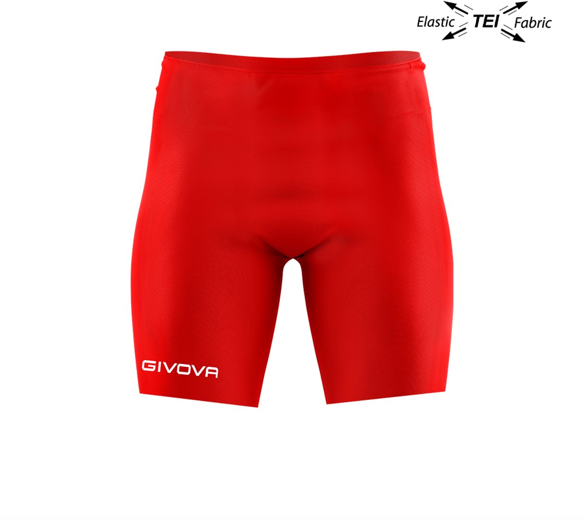 1200x1071-2 Herenshort Givova Bermuda Huid Zwart - XS - Afbeelding 1