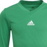 adidas - Team Base Tee Youth - Voetbal Ondershirts - 152 - Groen