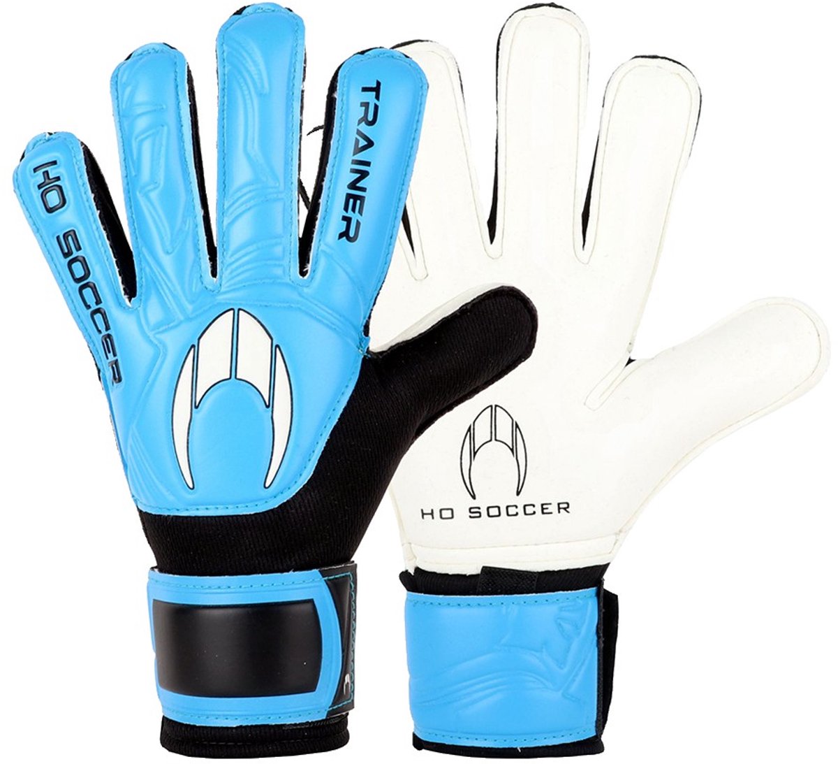 1200x1093-2 Ho Soccer Training Pursuit Fl Keepershandschoenen Blauw 3 - Afbeelding 1