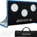 Verbeterd Voetbaldoel 2-in-1 – Draagbaar en Eenvoudig Op Te Zet met Tas – Ideaal voor Training en Wedstrijden 180x120 cm