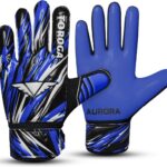Voetbal Keepershandschoenen Kinderen met 4mm Latex Grip en Rugbescherming