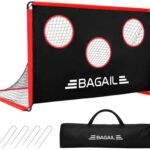Verbeterd Voetbaldoel 2-in-1 - Draagbare Voetbal Goal voor Training en Wedstrijden - Eenvoudig op te Zet, 180x120 cm