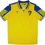 Macron Cádiz Cf 24/25 Thuis Korte Mouw T-shirt Junior Geel 11-12 Years Jongens