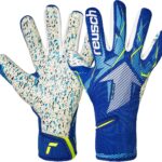 Reusch Fastgrip Fusion Junior Sharp Blue Keepershandschoenen Kinderen - Maat 6
