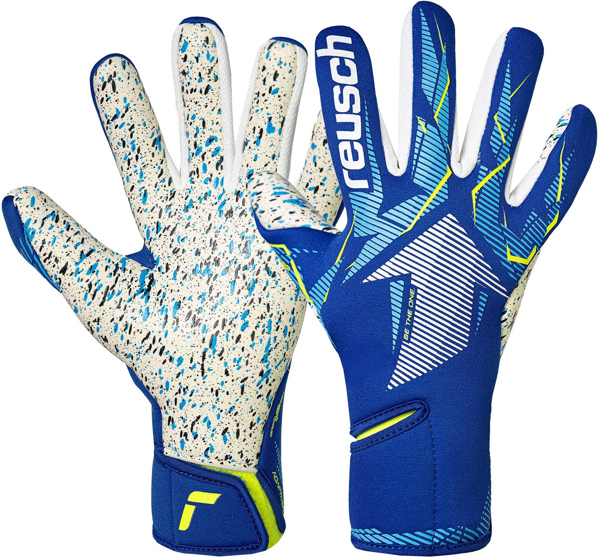 1200x1118-4 Reusch Fastgrip Fusion Junior Sharp Blue Keepershandschoenen Kinderen - Maat 6 - Afbeelding 1