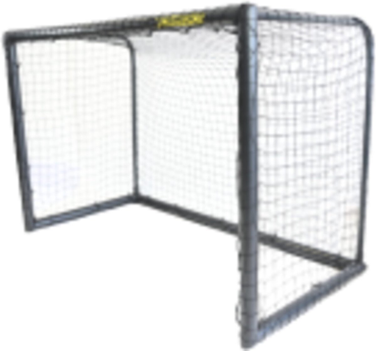 1200x1118 Voetbaldoel 1,8 x 1,2 m BLACK EDITION + Schietwand Duitsland - Afbeelding 1