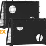 Voetbaldoel 180 x 120 x 60 cm ideaal voor kindertraining buitengebruik