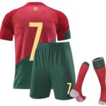 Voetbal Jersey Set voor Kinderen - 2022 Thuis- en Uitshirts met Sokken