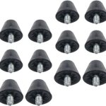 Pack van 12 Schroefstuds voor Voetbalschoenen, Ideaal voor Grip en Stabiliteit op het Veld