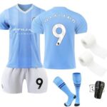Voetbalset Kinder T-shirt en Trainingsbroek Wit