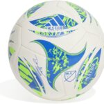 Adidas bal MLS CLB wit/blauw - Maat 3