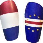 Scheenbeschermers "Nederland Kaapverdië" - Maat L