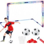 Voetbaldoel Kinderen - Sportdoel Training - Buitenspelen - Pop-up Mechanisme - 95 x 69 x 69 cm - Niet gespecificeerd