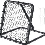 VEVOR Voetbal Rebounder Net Kick-Back draagbare voetbaltrainer 34 x 34 inch