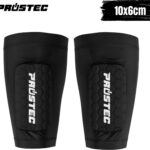 Prostec Ingebouwde Scheenbeschermer Sleeves - Voetbal Scheenbeschermer Sokjes - Maat Junior - Zwart