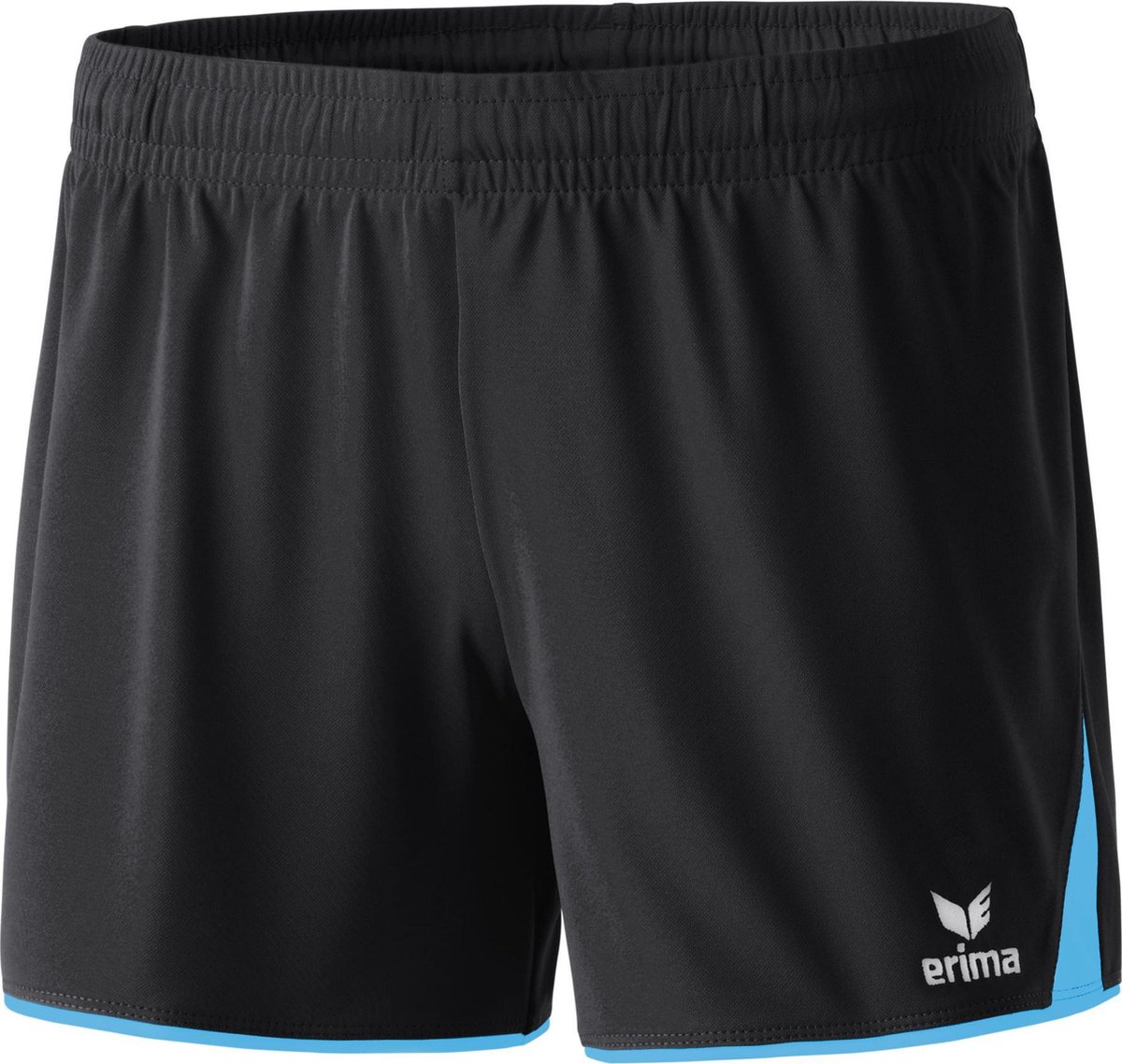 1200x1138 Erima 5-cubes Short Dames - Zwart / Curacao | Maat: 40 - Afbeelding 1