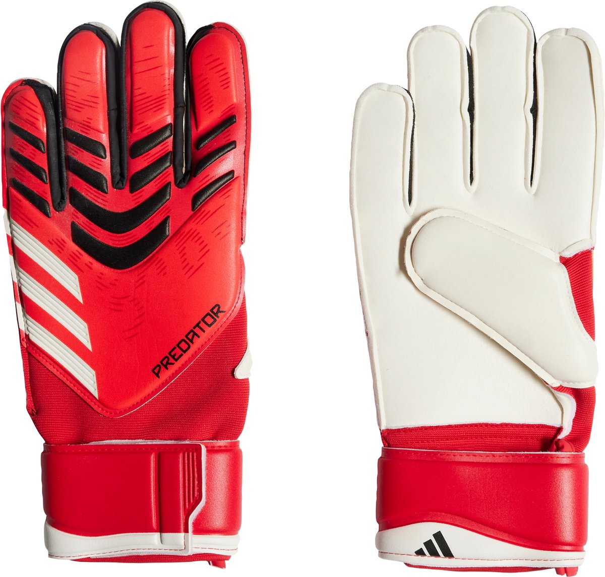 1200x1145-8 adidas Performance Predator Match Keepershandschoenen - Unisex - Rood- 11 1/2 - Afbeelding 1