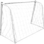 Voetbal Doelnet - Voetbalgoal - Voetbaldoel - Doelwand - Sociale Doelpalenet voor Sporttraining en Wedstrijden - Geschikt voor Volwassenen & Kinderen - 365×182×120 cm