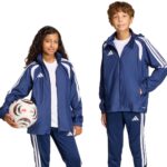 adidas Jas Kinderen Tiro 26 League Donkerblauw - Maat 128cm
