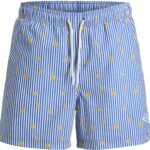 Jack & Jones Maui Breeze Mini Stripe Zwemshort Heren - Maat XL