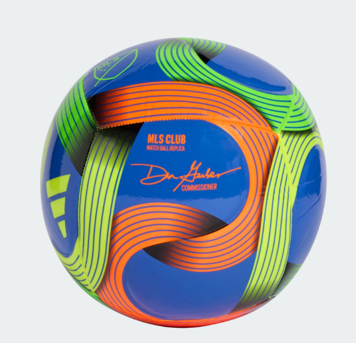 1200x1157-3 Adidas Mls Clb Hirblu /green/orange | Maat: 5 - Afbeelding 1