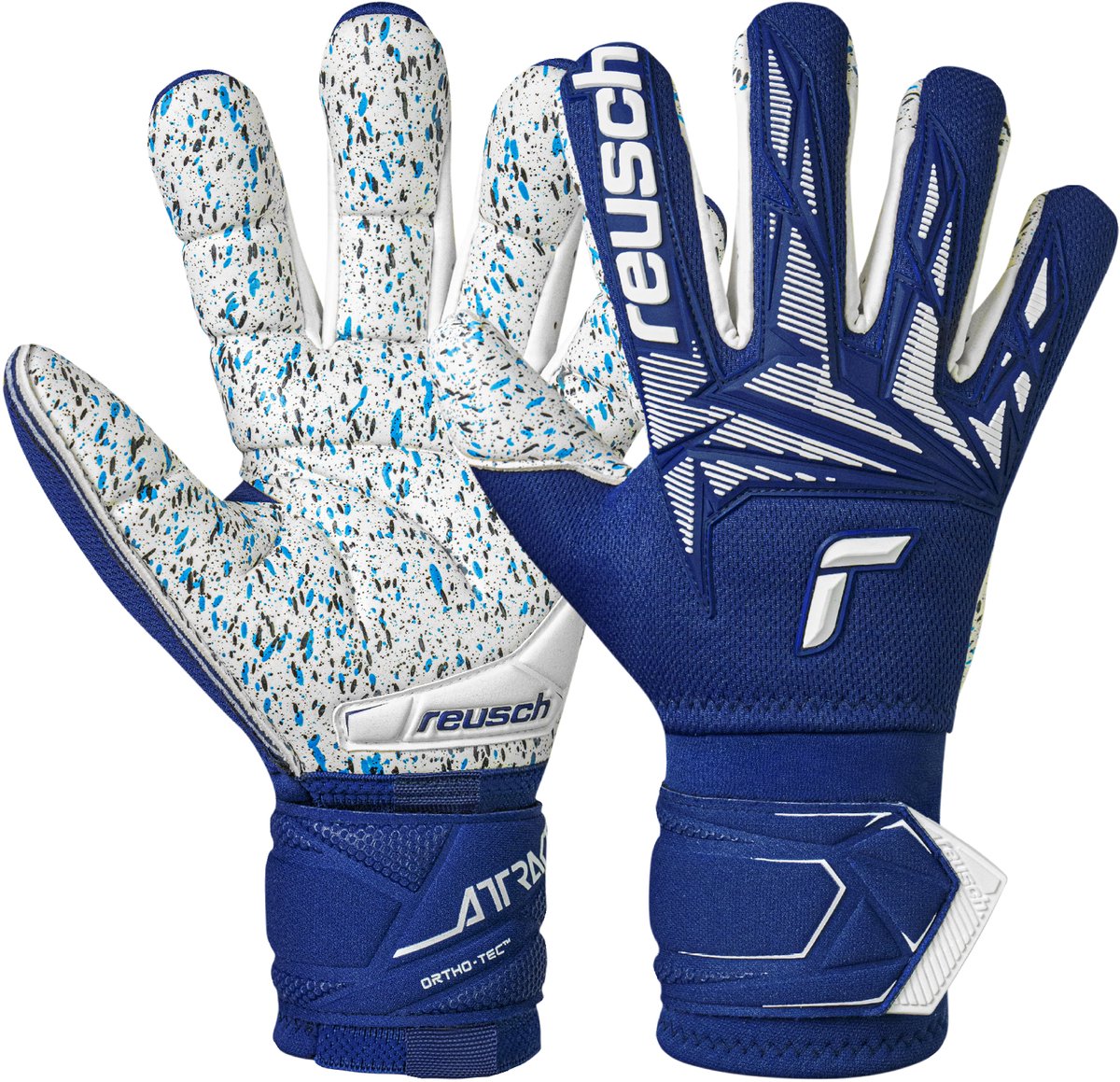 1200x1159-2 Reusch Attrakt Freegel Fusion Ortho-Tec Premium Blue Keepershandschoenen - Maat 8 - Afbeelding 1