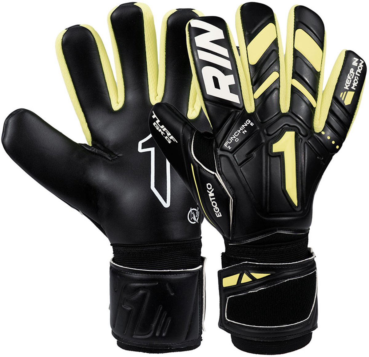 1200x1159-7 Rinat Egotiko Turf Keepershandschoenen Zwart 7 - Afbeelding 1