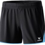 Erima 5-Cubes Short - Voetbalbroek - Dames - Maat XL - Zwart;Blauw