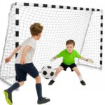 Stevige Metalen Voetbaldoel 240x160cm voor Tuin & Training