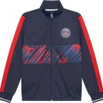 PSG Trainingspak Kinderen 25/26 - Maat 116 t/m 164 - Voetbalkleding - Jongens & Meisjes - Sportkleding - Blauw - Paris Saint-Germain Fanmerchandise