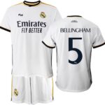 Kinderoutfit met T-shirt en broek voor junioren - officiële replica thuisshirt seizoen 2023-2024