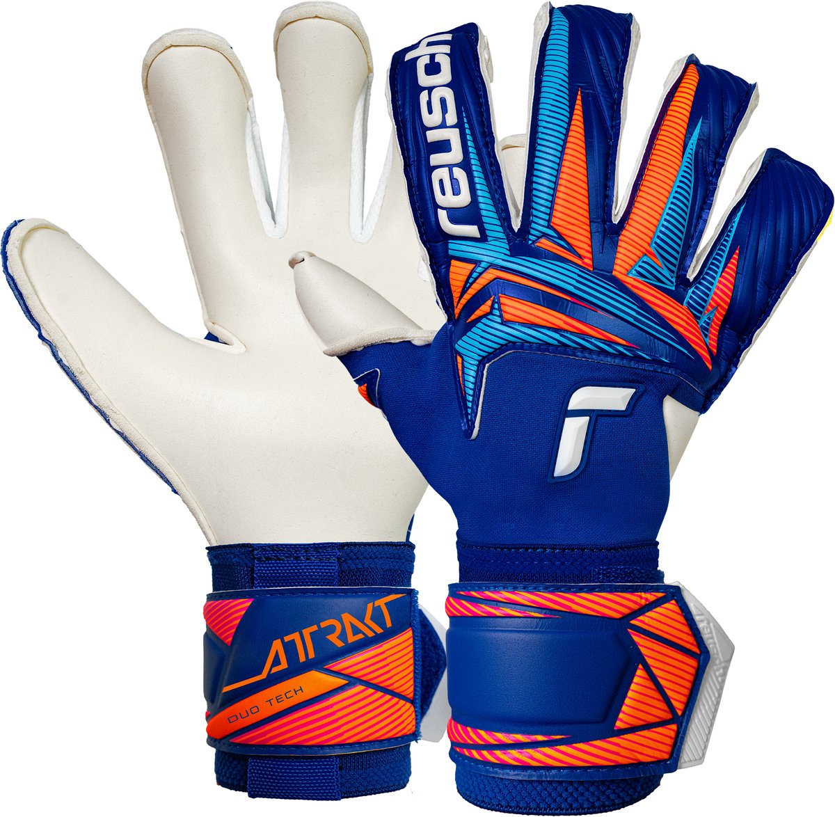1200x1174-8 Reusch Attrakt Duo Evolution Keepershandschoenen - Maat 10 - Afbeelding 1