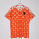 Voetbal Jersey Shirt 1988 maat XL - Oranje Shirt EK 88 - Nederlands Elftal - Mannen en Vrouwen - Sportshirts - Volwassenen - Heren en Dames