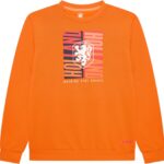 Nederlands Elftal Sweater Dames - Maat XXL - Oranje - Trui - KNVB - Voetbal - Fankleding - Officiële Merchandise