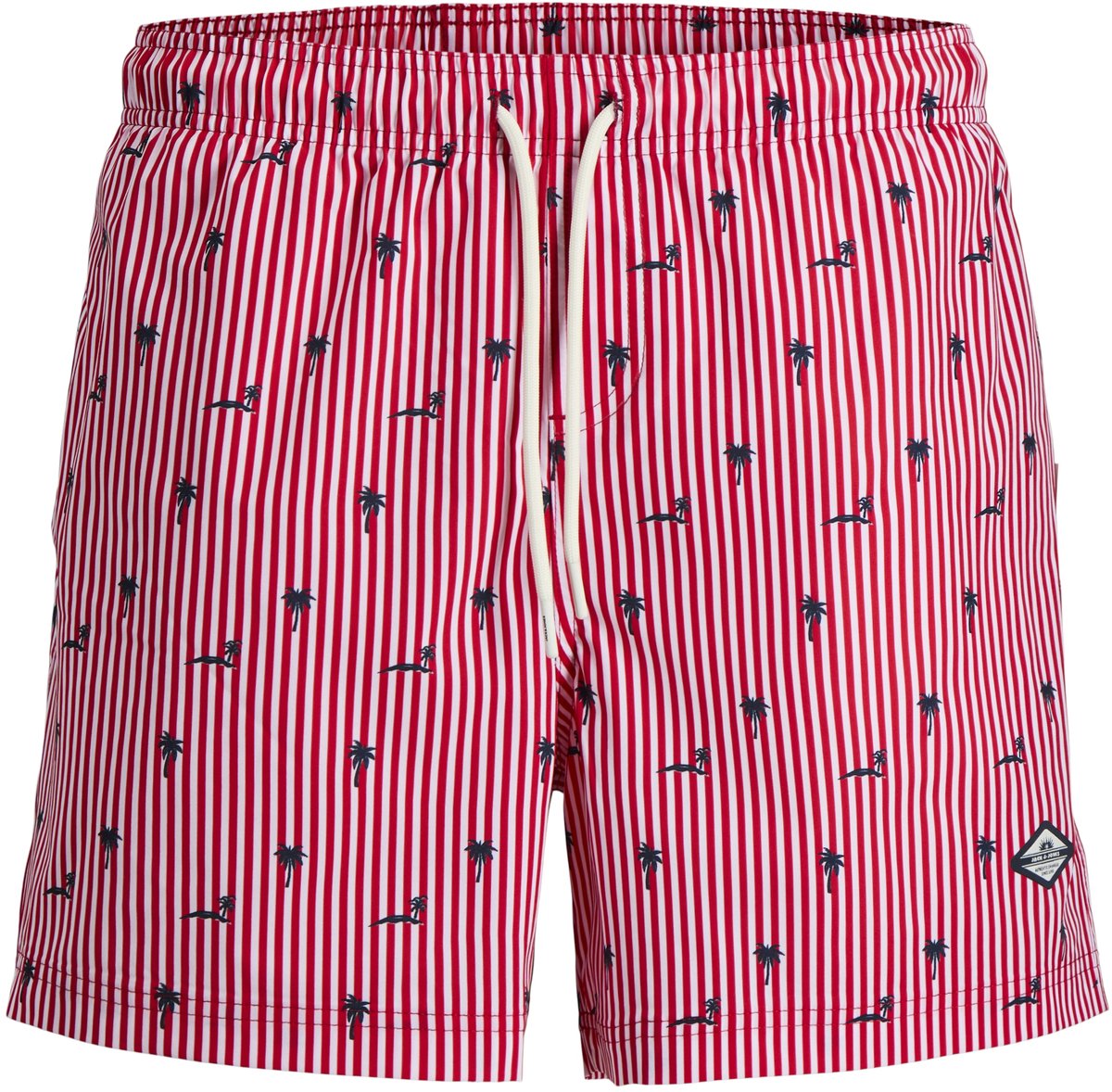 1200x1178-4 Jack & Jones Maui Breeze Mini Stripe Zwemshort Heren - Maat M - Afbeelding 1