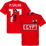 Egypte M. Salah 10 Gallery Team T-Shirt - Rood - XS