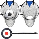 Allecto Plus - Voetbaldoel Set - 2 stuks - 65 x 58 cm - Trainingsaccessoires - Verbeter schietnauwkeurigheid