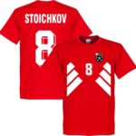 Bulgarije Stoichkov 8 Retro T-Shirt - Rood - XS