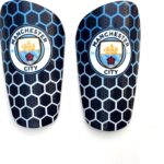 Manchester City scheenbeschermers HEX blauw - Maat M