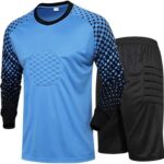 Voetbalkeepersset voor Jongens met Lange Mouwen Shirt en Broek - Inclusief Bescherming