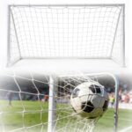 Voetbaldoelnet 3 x 2 m van polypropyleenvezel voor training, wedstrijden en sportactiviteiten