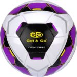 Get & Go Voetbal - Circuit Strike - Wit/Paars - Maat 5 - Ø ca. 22 cm