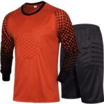 Voetbal Keepersset Kinderen Jongens - Compleet Set met Gevoerd Keepersshirt en Korte Broek