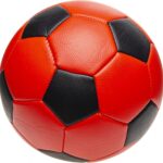 Voetbal Kunstleder 22 cm Rood