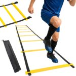 Outtec® Voetball Trainingsladder - Loopladder - Speedladder - Sportladder - Coördinatieladder - Agility Ladder - 8 Sporten - 4m