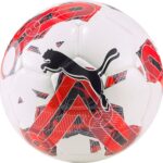 Puma voetbal Orbita 5 HYB - Maat 5 - wit/rood