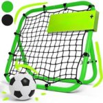 Quvo® Rebounder voetbal - Rebounder – Stuitbaltrainer – Verstelbaar – Bouncer – Trainingsmateriaal – 75 x 75 cm - Groen- ‎50cm x 75cm x 75cm