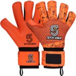Str1der Core keepershandschoen | Oranje | Maat 8