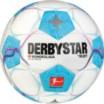Derbystar Bundesliga Brillant Replica v23 FIFA Basic Ball 162008C, Unisex, Wit, Bal naar voetbal, maat: 5